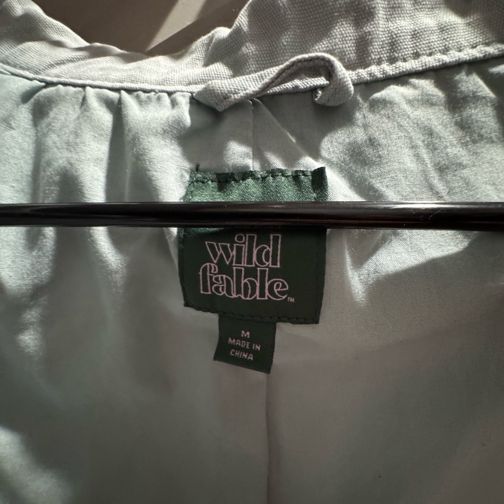 Light blue Utility Jacket - Picture 3 of 7
